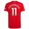 Maillot de Supporter Manchester United Mason Greenwood 11 Domicile 2021-22 Pour Homme